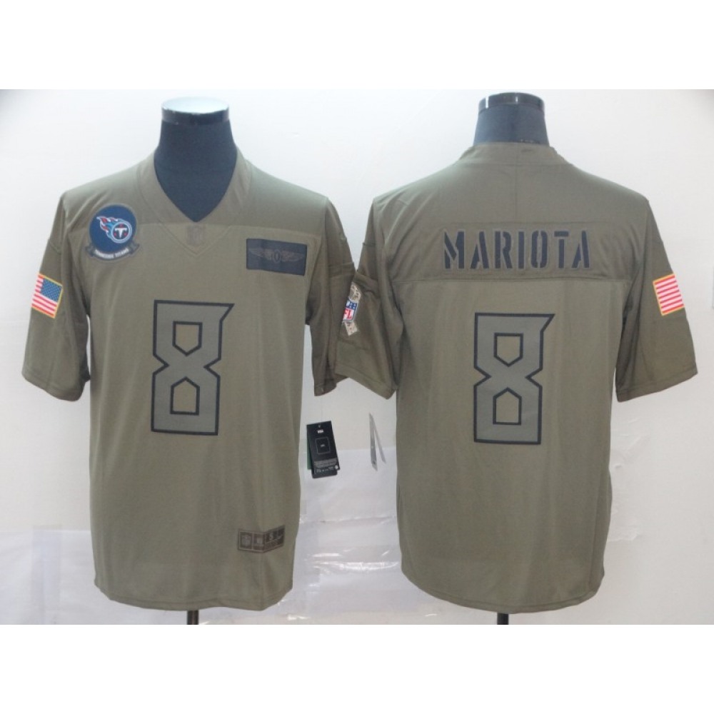 Men's Tennessee Titans #8 Marcus Mariota 2019 Camo Salute To Service Limited Stitched NFL Jersey Men's Tennessee Titans #8 Marcus Mariota 2019 Camo Salute To Service Limited Stitched NFL Jersey