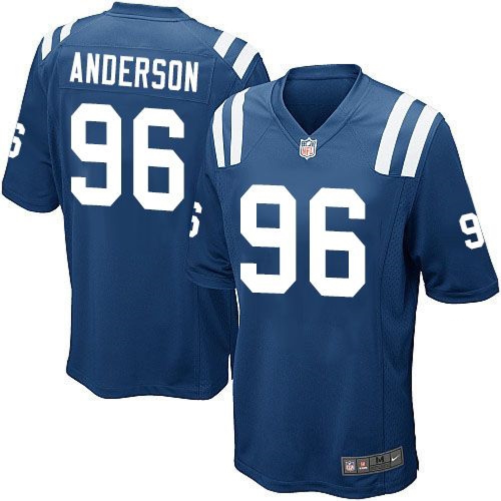 Nike Colts #96 Henry Anderson Royal Blue Team Color Youth Stitched NFL Elite Jersey Nike Colts #96 Henry Anderson Royal Blue Team Color Youth Stitched NFL Elite Jersey