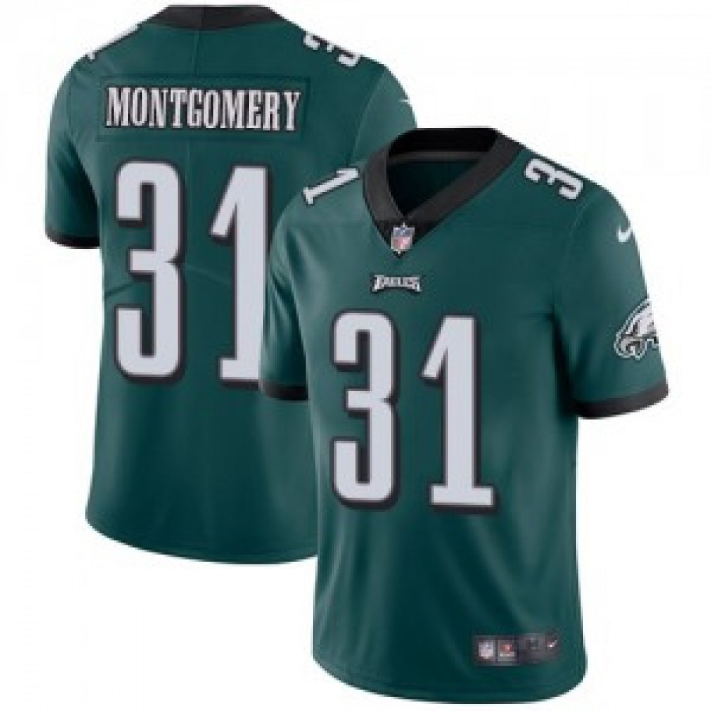 Men's Philadelphia Eagles #31 Wilbert Montgomery Green Vapor Untouchable Limited Stitched Jersey Men's Philadelphia Eagles #31 Wilbert Montgomery Green Vapor Untouchable Limited Stitched Jersey