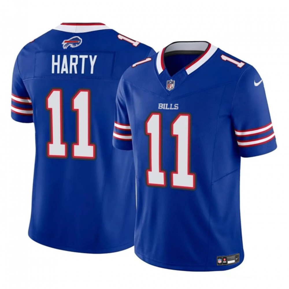 Men's Buffalo Bills #11 Deonte Harty Blue 2023 F.U.S.E. Vapor Untouchable Limited Stitched Jersey Men's Buffalo Bills #11 Deonte Harty Blue 2023 F.U.S.E. Vapor Untouchable Limited Stitched Jersey