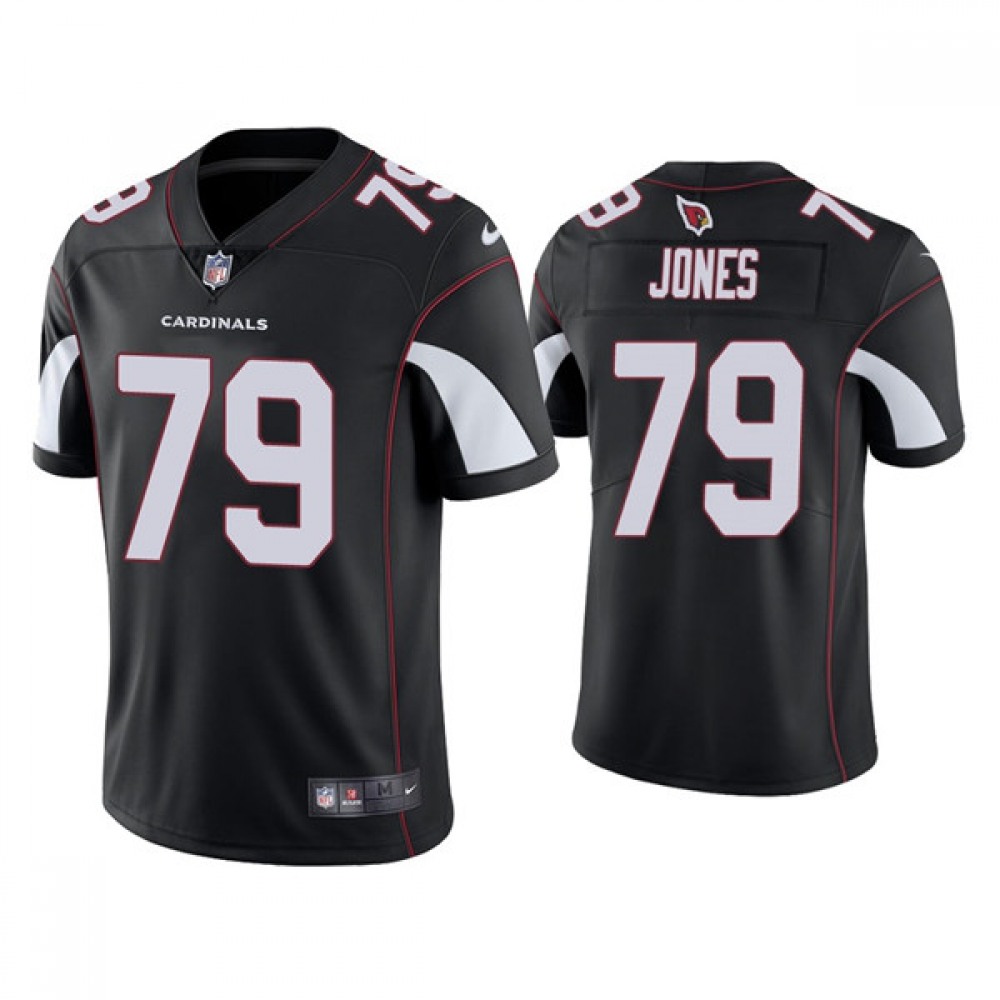 Men's Arizona Cardinals #79 Josh Jones Black Vapor Untouchable Limited Stitched Jersey Men's Arizona Cardinals #79 Josh Jones Black Vapor Untouchable Limited Stitched Jersey