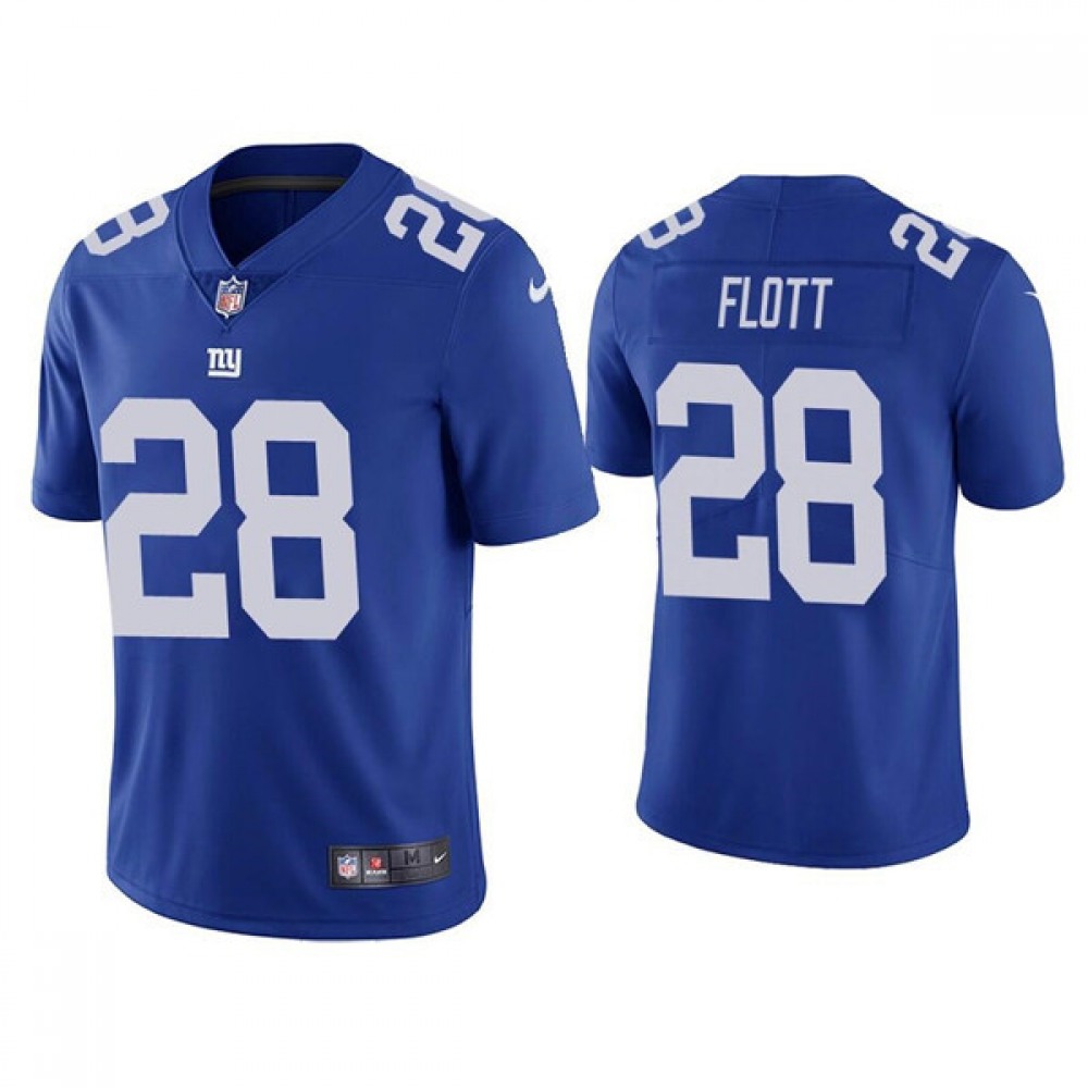 Men's New York Giants #28 Cordale Flott Blue Vapor Untouchable Limited Stitched NFL Jersey Men's New York Giants #28 Cordale Flott Blue Vapor Untouchable Limited Stitched NFL Jersey