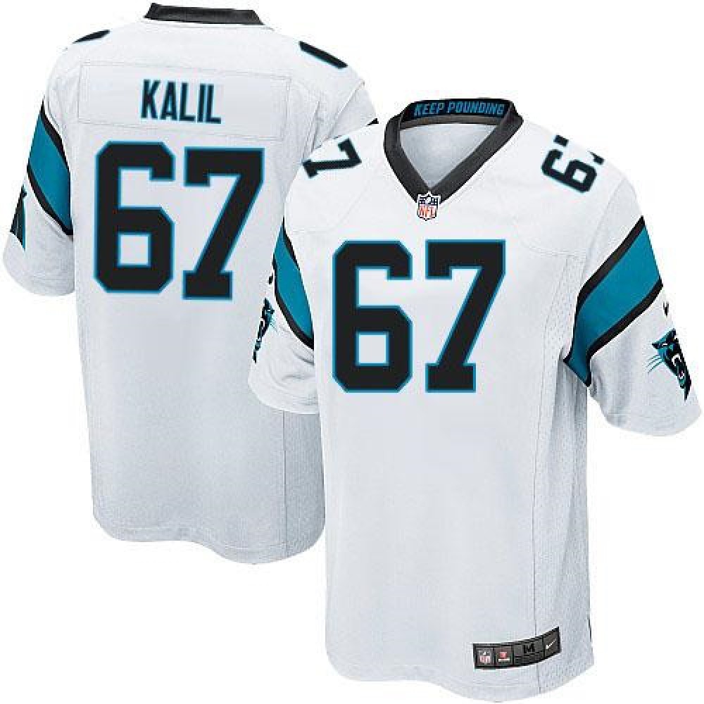 Nike Panthers #67 Ryan Kalil White Youth Stitched NFL Elite Jersey Nike Panthers #67 Ryan Kalil White Youth Stitched NFL Elite Jersey