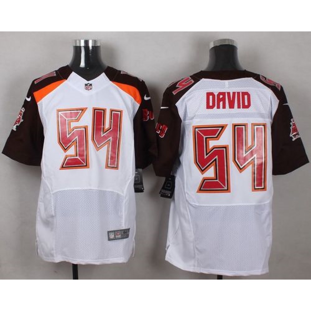 Nike Buccaneers #54 Lavonte David White Men's Stitched NFL New Elite Jersey Nike Buccaneers #54 Lavonte David White Men's Stitched NFL New Elite Jersey