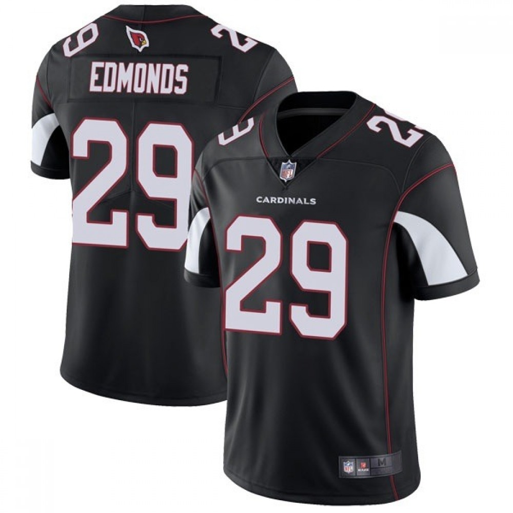 Men's Arizona Cardinals #29 Chase Edmonds Black Vapor Untouchable Limited Stitched Jersey Men's Arizona Cardinals #29 Chase Edmonds Black Vapor Untouchable Limited Stitched Jersey