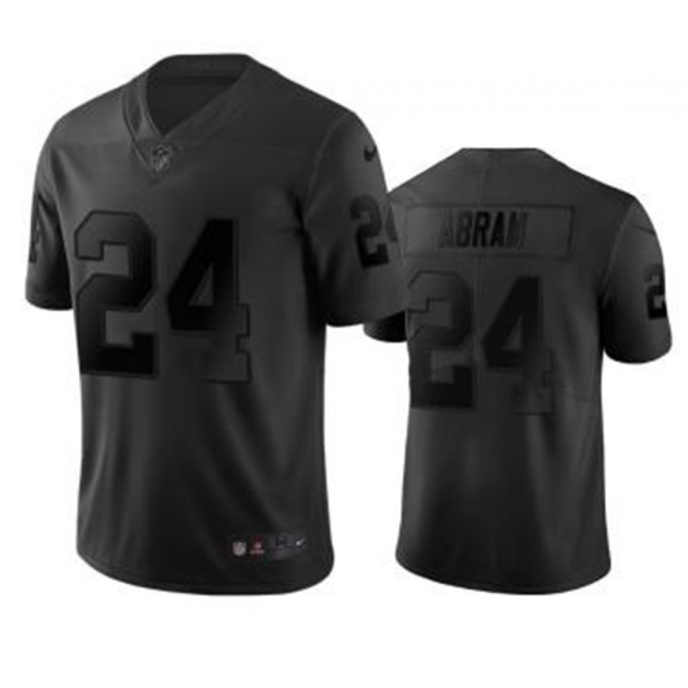 Men's Oakland Raiders #24 Johnathan Abram Black City Edition Limited Stitched Jersey Men's Oakland Raiders #24 Johnathan Abram Black City Edition Limited Stitched Jersey