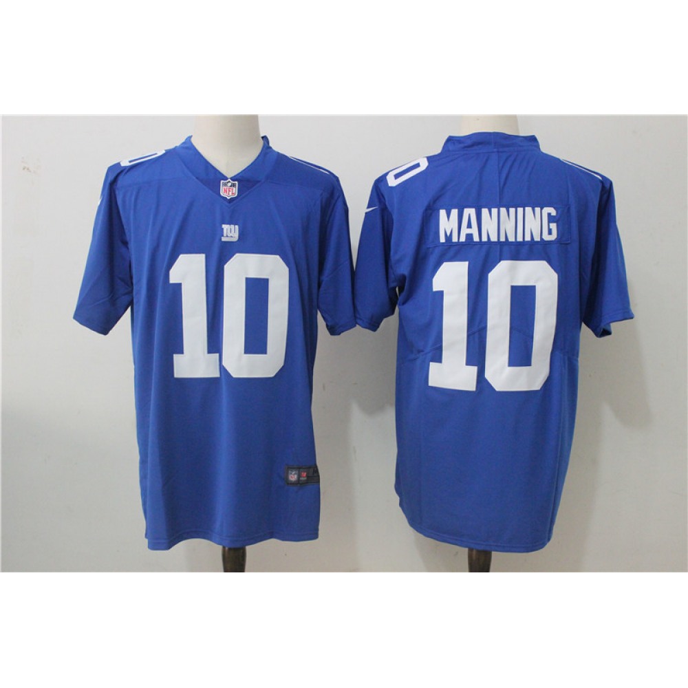 Men's Nike New York Giants #10 Eli Manning Royal Blue Team Color Stitched NFL Vapor Untouchable Limited Jersey Men's Nike New York Giants #10 Eli Manning Royal Blue Team Color Stitched NFL Vapor Untouchable Limited Jersey