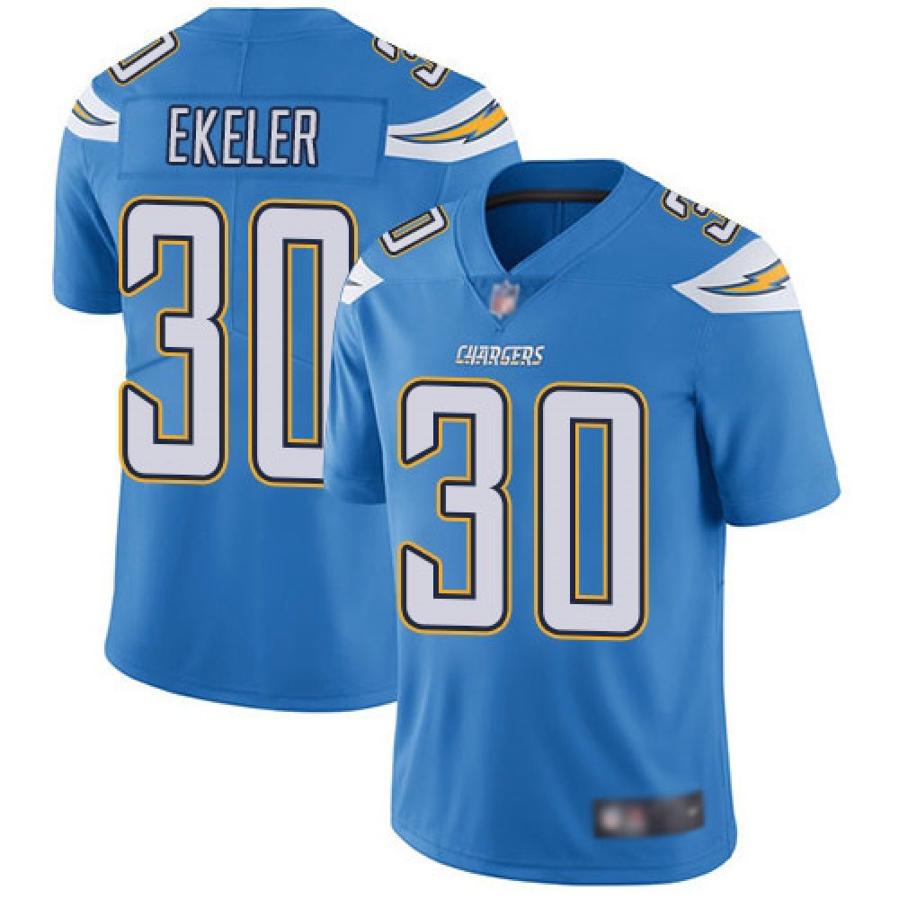 Men's Los Angeles Chargers #30 Austin Ekeler Blue Vapor Untouchable Limited Stitched NFL Jersey Men's Los Angeles Chargers #30 Austin Ekeler Blue Vapor Untouchable Limited Stitched NFL Jersey