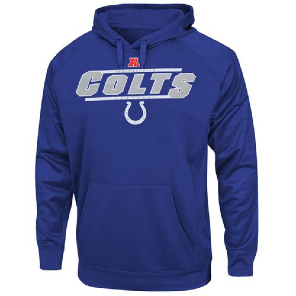 Indianapolis Colts Majestic Synthetic Hoodie Sweatshirt Royal Blue Indianapolis Colts Majestic Synthetic Hoodie Sweatshirt Royal Blue