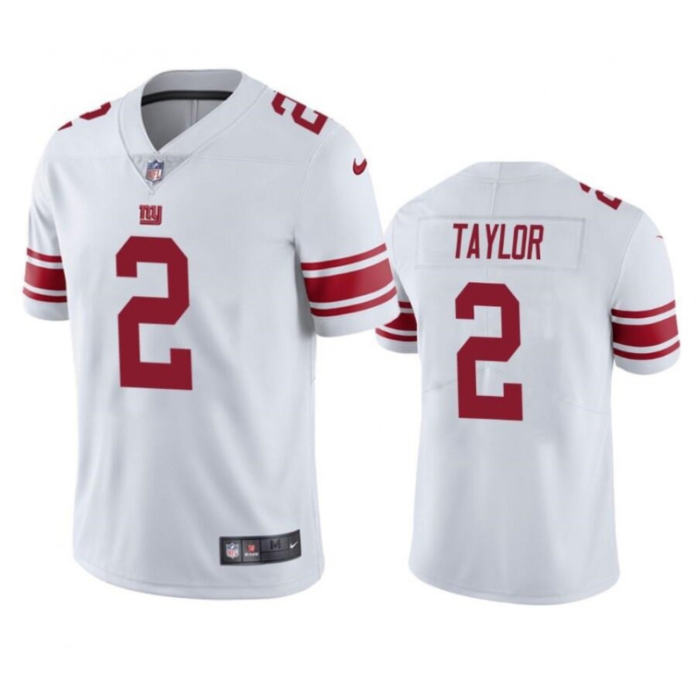 Men's New York Giants #2 Tyrod Taylor White Vapor Untouchable Limited Stitched Jersey Men's New York Giants #2 Tyrod Taylor White Vapor Untouchable Limited Stitched Jersey