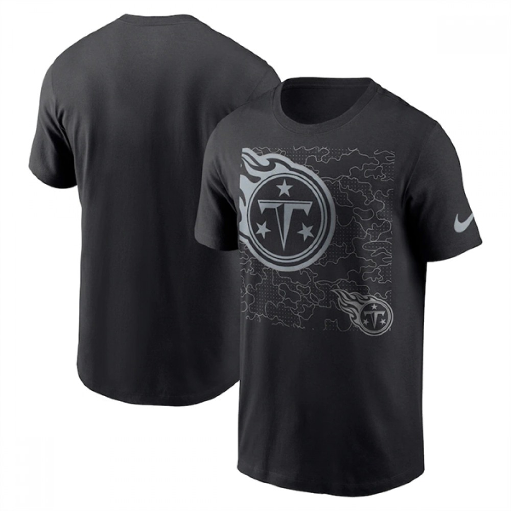Men's Tennessee Titans Black T-Shirt Men's Tennessee Titans Black T-Shirt