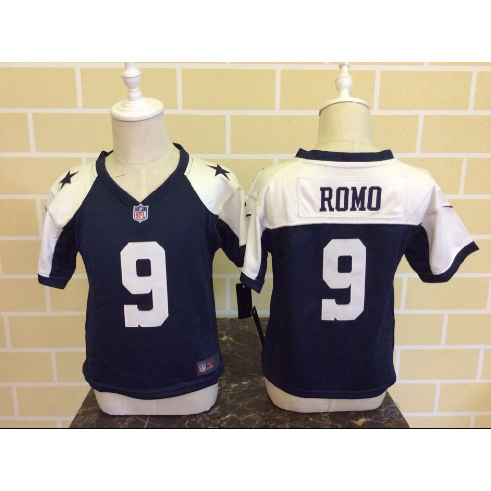 Toddler Nike Dallas Cowboys #9 Tony Romo Blue Thanksgiving Stitched NFL Jersey Toddler Nike Dallas Cowboys #9 Tony Romo Blue Thanksgiving Stitched NFL Jersey