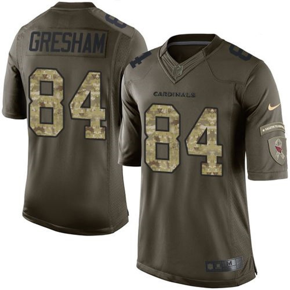 Nike Cardinals #84 Jermaine Gresham Green Men's Stitched NFL Limited Salute to Service Jersey Nike Cardinals #84 Jermaine Gresham Green Men's Stitched NFL Limited Salute to Service Jersey