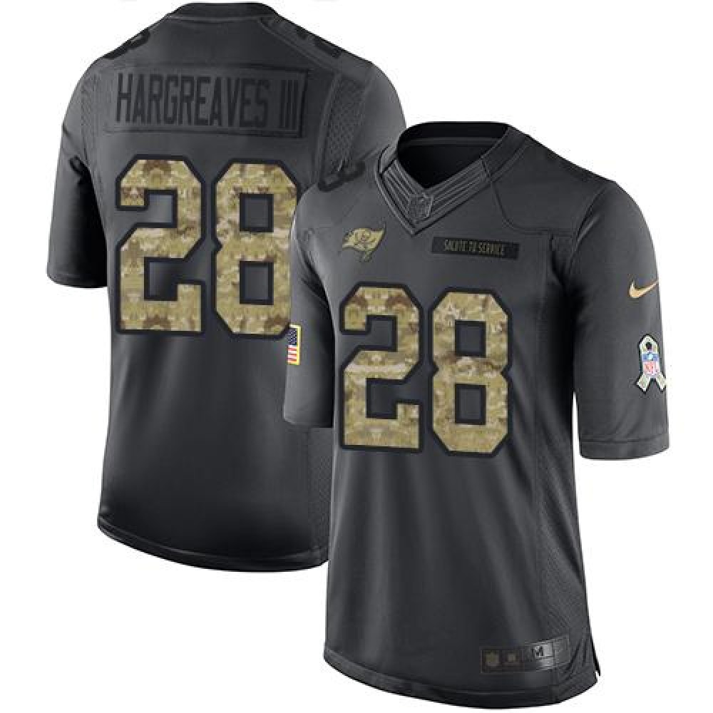 Nike Buccaneers #28 Vernon Hargreaves III Black Youth Stitched NFL Limited 2016 Salute to Service Jersey Nike Buccaneers #28 Vernon Hargreaves III Black Youth Stitched NFL Limited 2016 Salute to Service Jersey