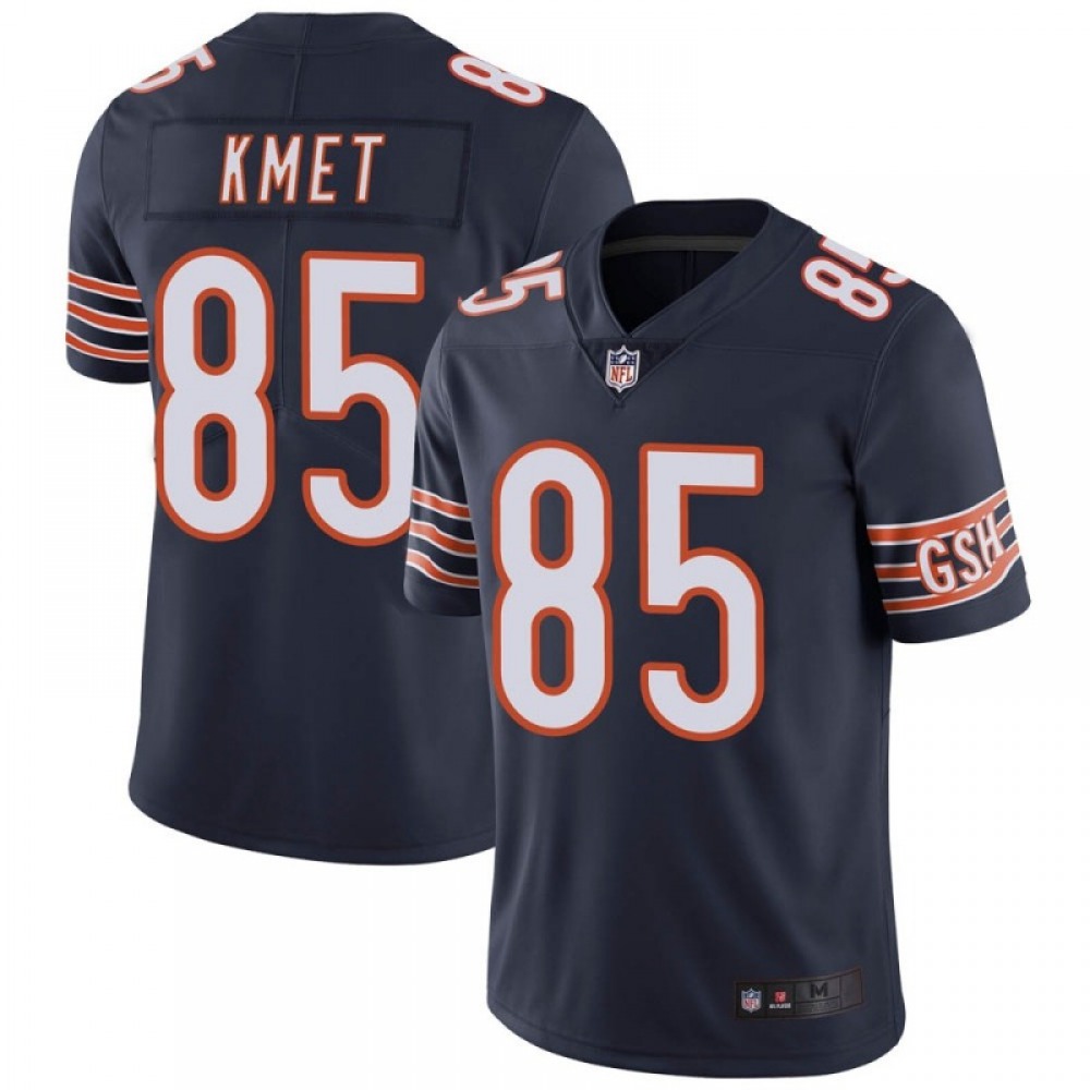 Men's Chicago Bears #85 Cole Kmet Navy Vapor untouchable Limited Stitched Jersey Men's Chicago Bears #85 Cole Kmet Navy Vapor untouchable Limited Stitched Jersey
