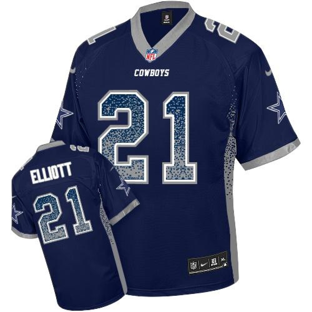Nike Cowboys #21 Ezekiel Elliott Navy Blue Team Color Youth Stitched NFL Elite Drift Fashion Jersey Nike Cowboys #21 Ezekiel Elliott Navy Blue Team Color Youth Stitched NFL Elite Drift Fashion Jersey