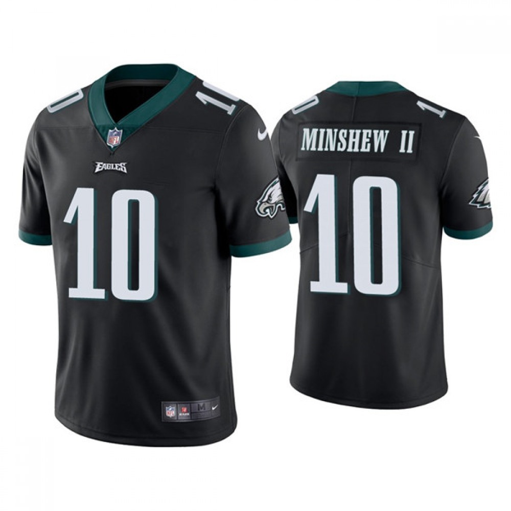 Youth Philadelphia Eagles #10 Gardner Minshew II Black Vapor Untouchable Limited Stitched Football Jersey Youth Philadelphia Eagles #10 Gardner Minshew II Black Vapor Untouchable Limited Stitched Football Jersey