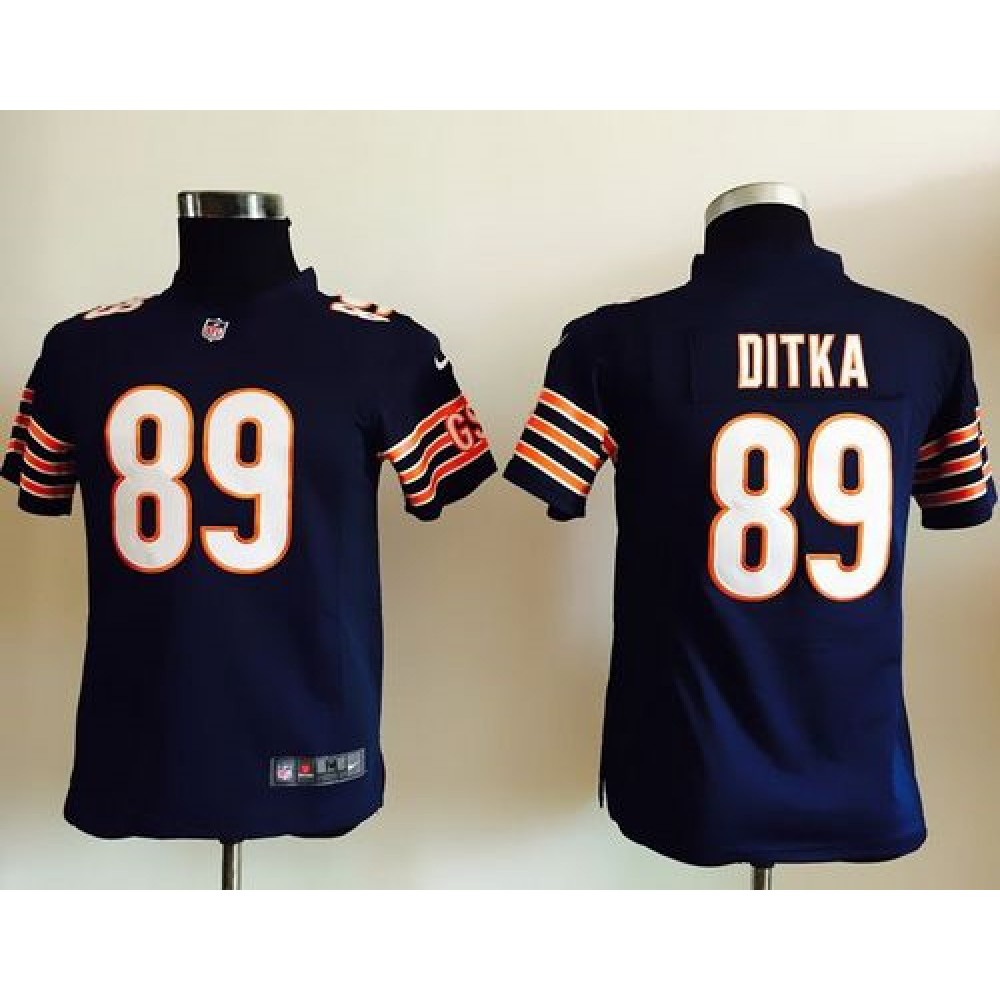 Nike Bears #89 Mike Ditka Navy Blue Team Color Youth Stitched NFL Elite Jersey Nike Bears #89 Mike Ditka Navy Blue Team Color Youth Stitched NFL Elite Jersey