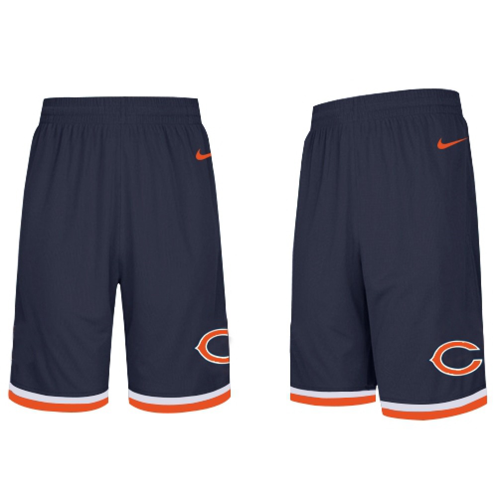 Men's Chicago Bears 2019 Navy Knit Performance Shorts Men's Chicago Bears 2019 Navy Knit Performance Shorts