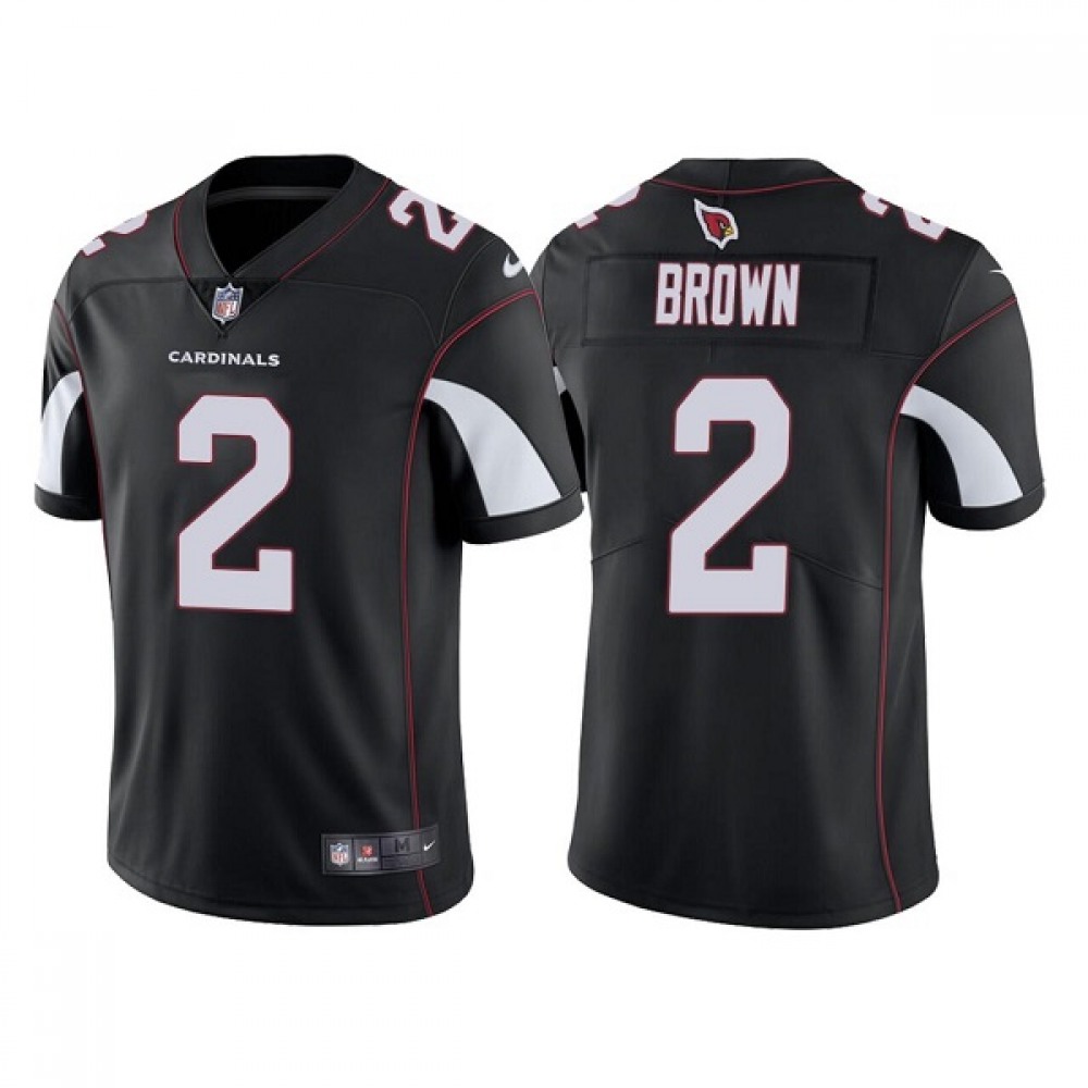 Men's Arizona Cardinals #2 Marquise Brown Black Vapor Untouchable Limited Stitched Jersey Men's Arizona Cardinals #2 Marquise Brown Black Vapor Untouchable Limited Stitched Jersey