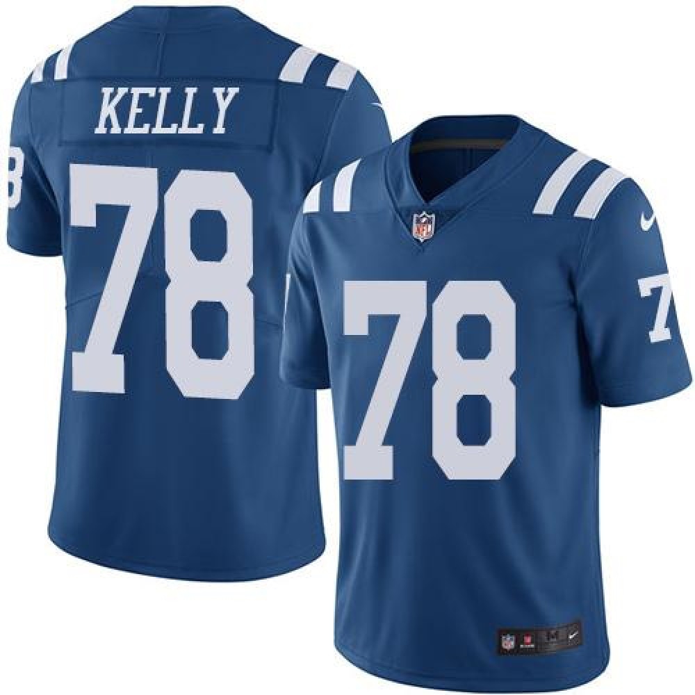 Nike Colts #78 Ryan Kelly Royal Blue Youth Stitched NFL Limited Rush Jersey Nike Colts #78 Ryan Kelly Royal Blue Youth Stitched NFL Limited Rush Jersey