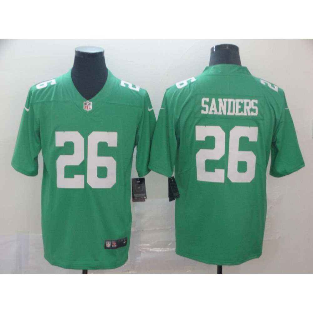 Men's Philadelphia Eagles #26 Miles Sanders Green 2019 City Edition Limited Stitched NFL Jersey Men's Philadelphia Eagles #26 Miles Sanders Green 2019 City Edition Limited Stitched NFL Jersey