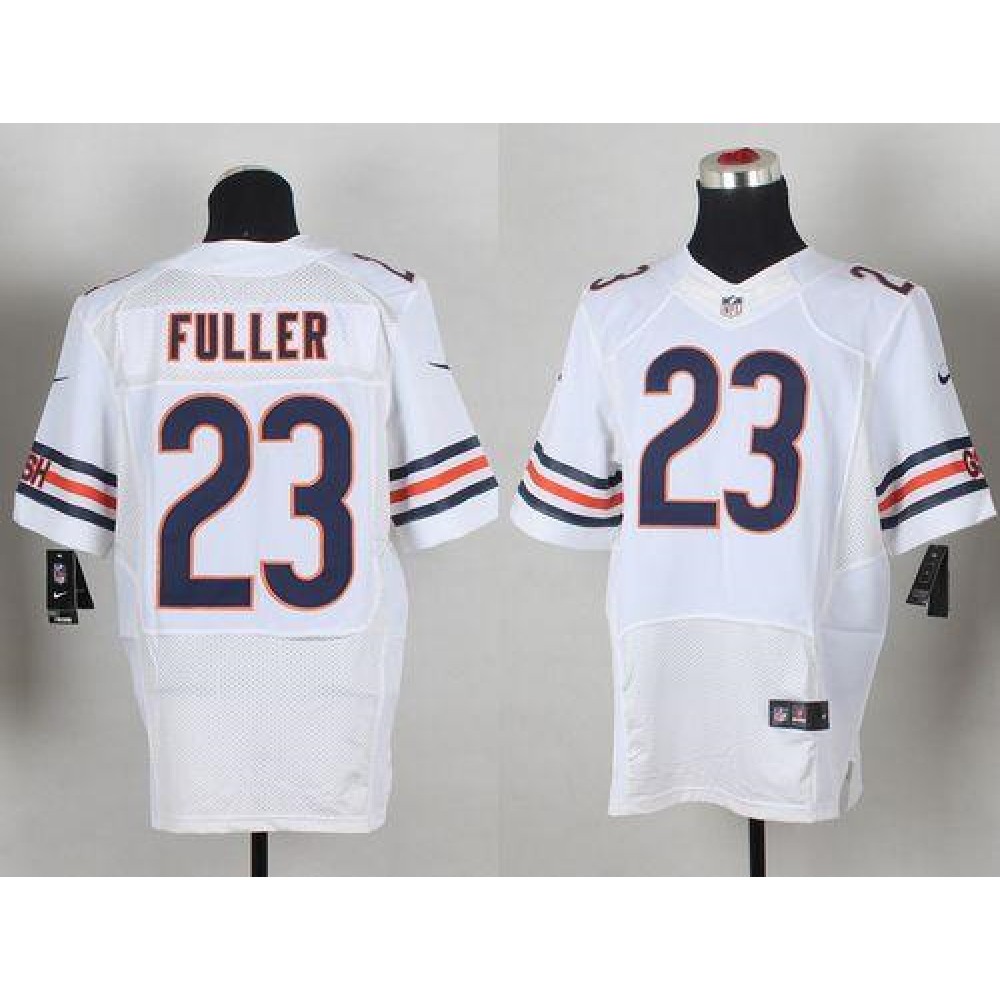 Nike Bears #23 Kyle Fuller White Men's Stitched NFL Elite Jersey