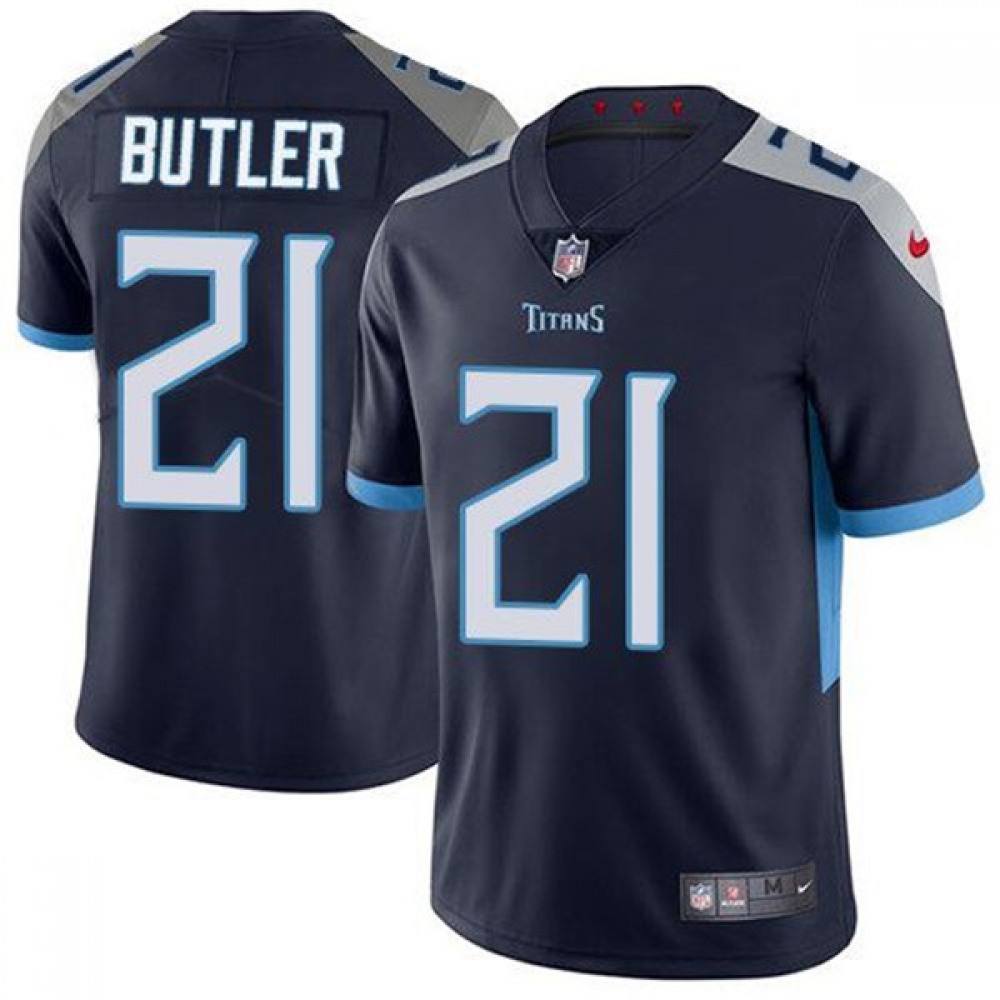 Men's Tennessee Titans #21 Malcolm Butler Navy Vapor Untouchable Stitched Jersey Men's Tennessee Titans #21 Malcolm Butler Navy Vapor Untouchable Stitched Jersey