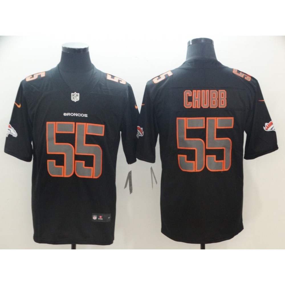 Men's Denver Broncos #55 Bradley Chubb Black 2018 Impact Limited Stitched NFL Jersey Men's Denver Broncos #55 Bradley Chubb Black 2018 Impact Limited Stitched NFL Jersey