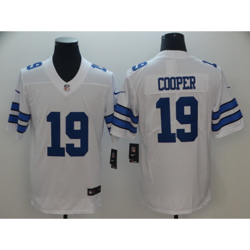 Men's Dallas Cowboys #19 Amari Cooper White Vapor Untouchable Limited Stitched NFL Jersey Men's Dallas Cowboys #19 Amari Cooper White Vapor Untouchable Limited Stitched NFL Jersey