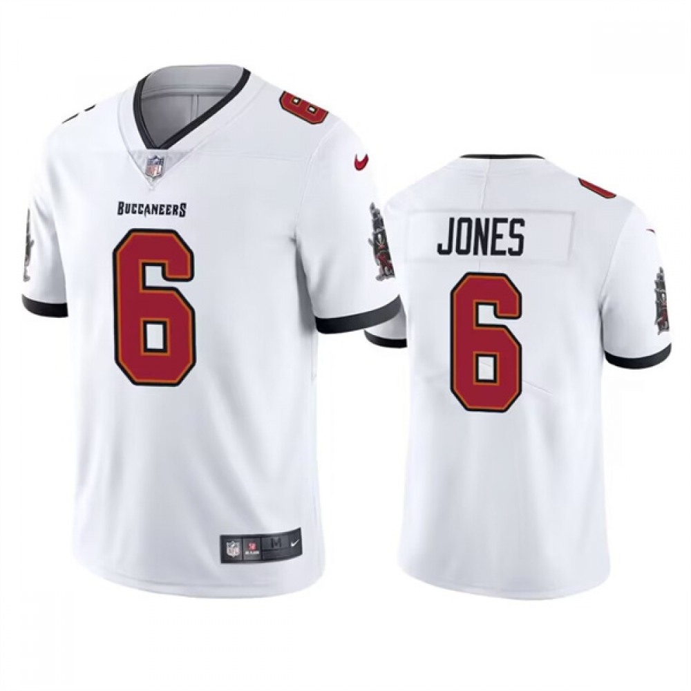 Men's Tampa Bay Buccaneers #6 Julio Jones White Vapor Untouchable Limited Stitched Jersey Men's Tampa Bay Buccaneers #6 Julio Jones White Vapor Untouchable Limited Stitched Jersey