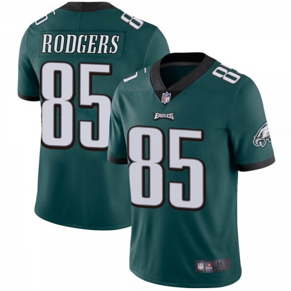 Men's Philadelphia Eagles #85 Richard Rodgers Green Vapor Untouchable Limited Stitched Jersey Men's Philadelphia Eagles #85 Richard Rodgers Green Vapor Untouchable Limited Stitched Jersey