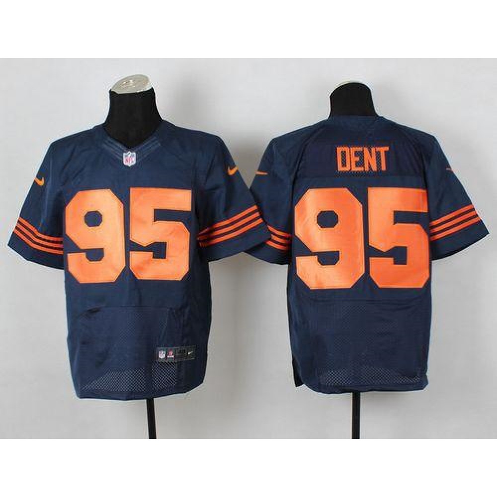 Nike Bears #95 Richard Dent Navy Blue 1940s Throwback Men's Stitched NFL Elite Jersey Nike Bears #95 Richard Dent Navy Blue 1940s Throwback Men's Stitched NFL Elite Jersey
