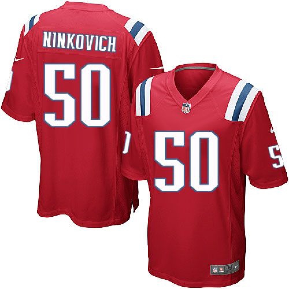 Nike Patriots #50 Rob Ninkovich Red Alternate Youth Stitched NFL Elite Jersey Nike Patriots #50 Rob Ninkovich Red Alternate Youth Stitched NFL Elite Jersey