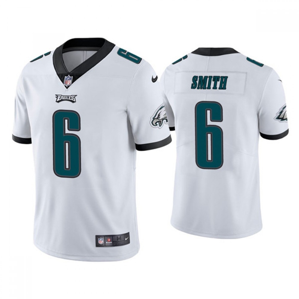 Youth Philadelphia Eagles #6 DeVonta Smith White Vapor Untouchable Limited Stitched Football Jersey Youth Philadelphia Eagles #6 DeVonta Smith White Vapor Untouchable Limited Stitched Football Jersey