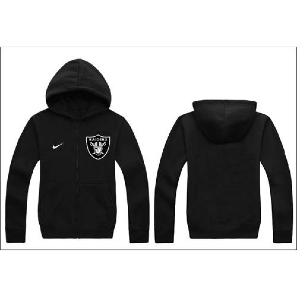 Nike Oakland Raiders Authentic Logo Hoodie Black Nike Oakland Raiders Authentic Logo Hoodie Black