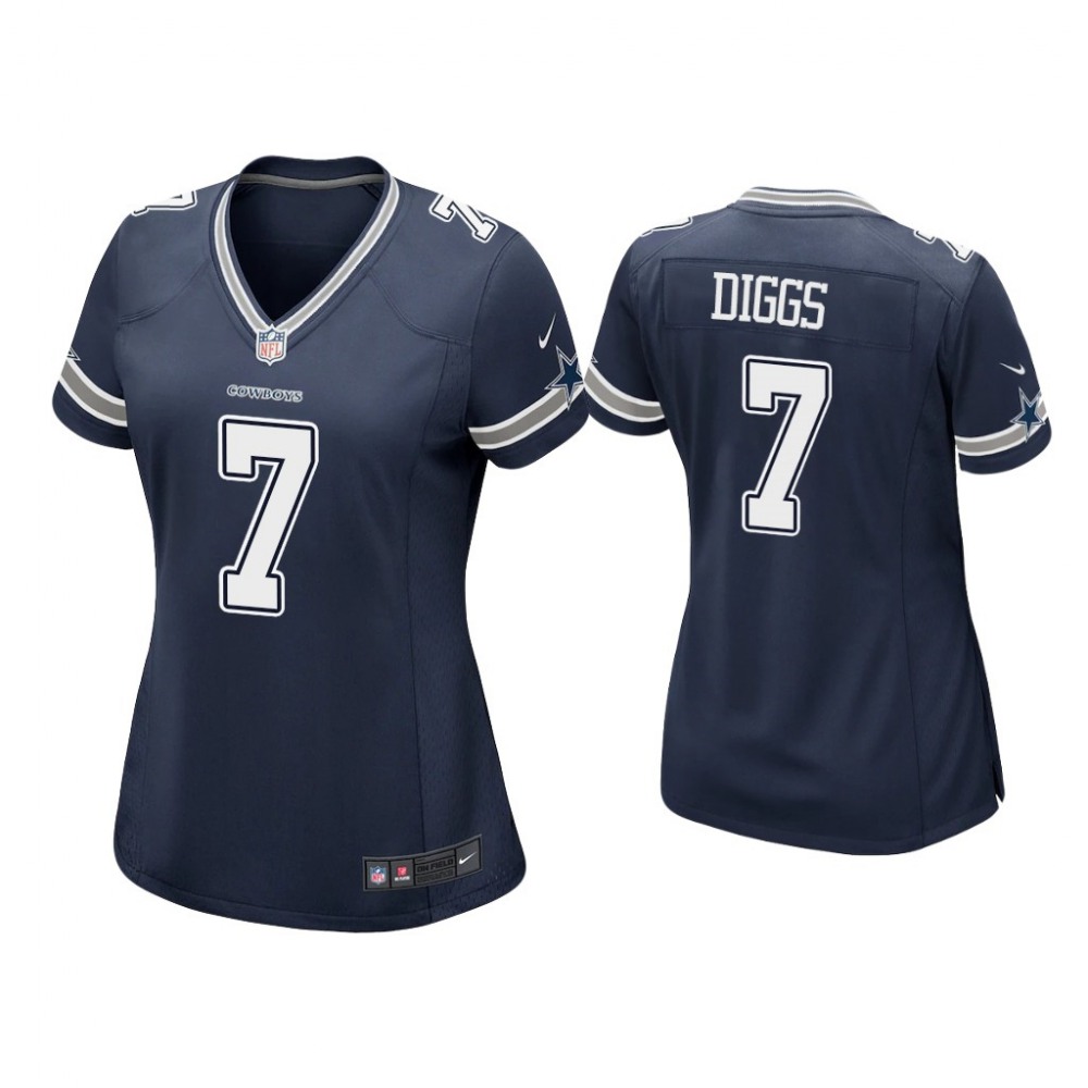 Women's Dallas Cowboys #7 Trevon Diggs Navy Vapor Untouchable Limited Stitched Jersey(Run Small) Women's Dallas Cowboys #7 Trevon Diggs Navy Vapor Untouchable Limited Stitched Jersey(Run Small)
