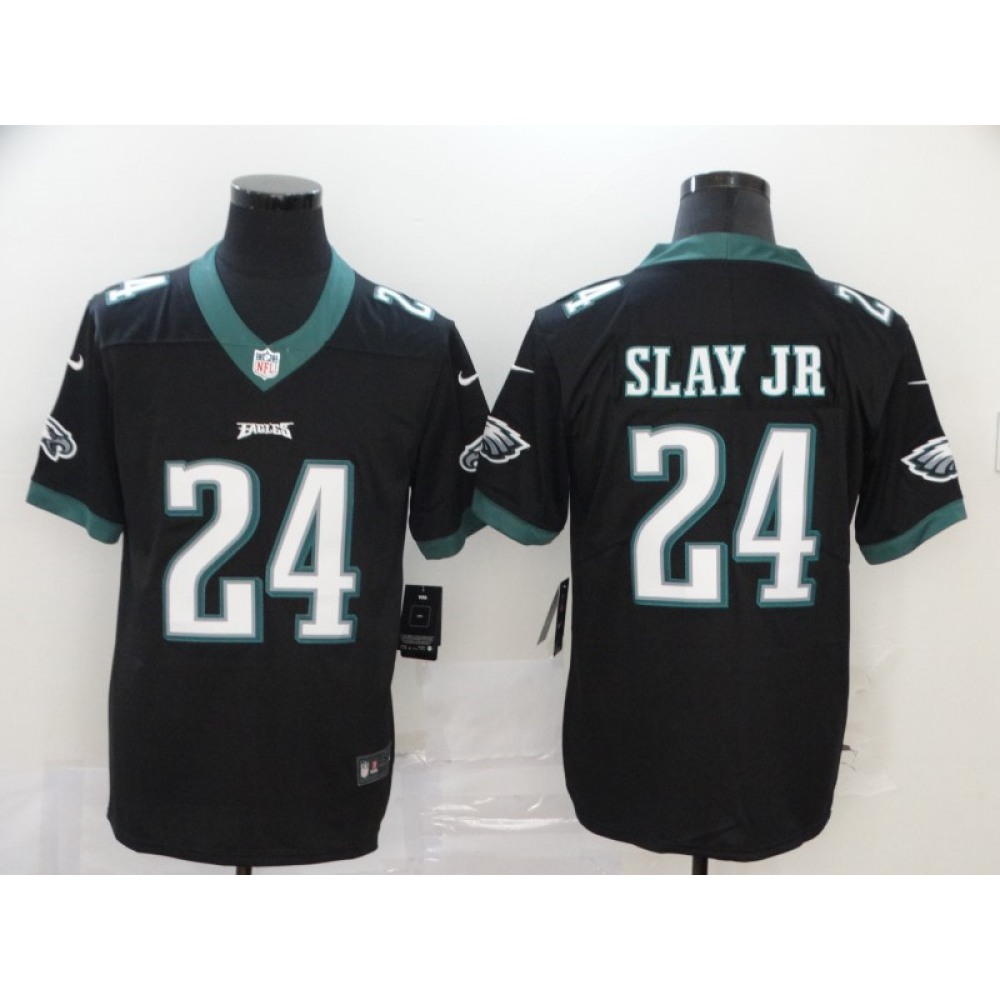 Men's Philadelphia Eagles #24 Darius Slay JR Black Vapor Untouchable Limited Stitched NFL Jersey Men's Philadelphia Eagles #24 Darius Slay JR Black Vapor Untouchable Limited Stitched NFL Jersey