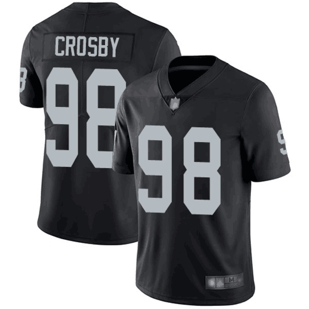 Men's Oakland Raiders #98 Maxx Crosby Black Vapor Untouchable Limited Stitched NFL Jersey Men's Oakland Raiders #98 Maxx Crosby Black Vapor Untouchable Limited Stitched NFL Jersey