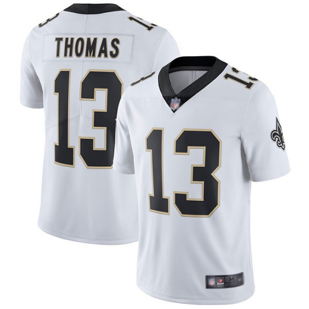 Youth New Orleans Saints #13 Michael Thomas White Vapor Untouchable Limited Stitched NFL Jersey Youth New Orleans Saints #13 Michael Thomas White Vapor Untouchable Limited Stitched NFL Jersey