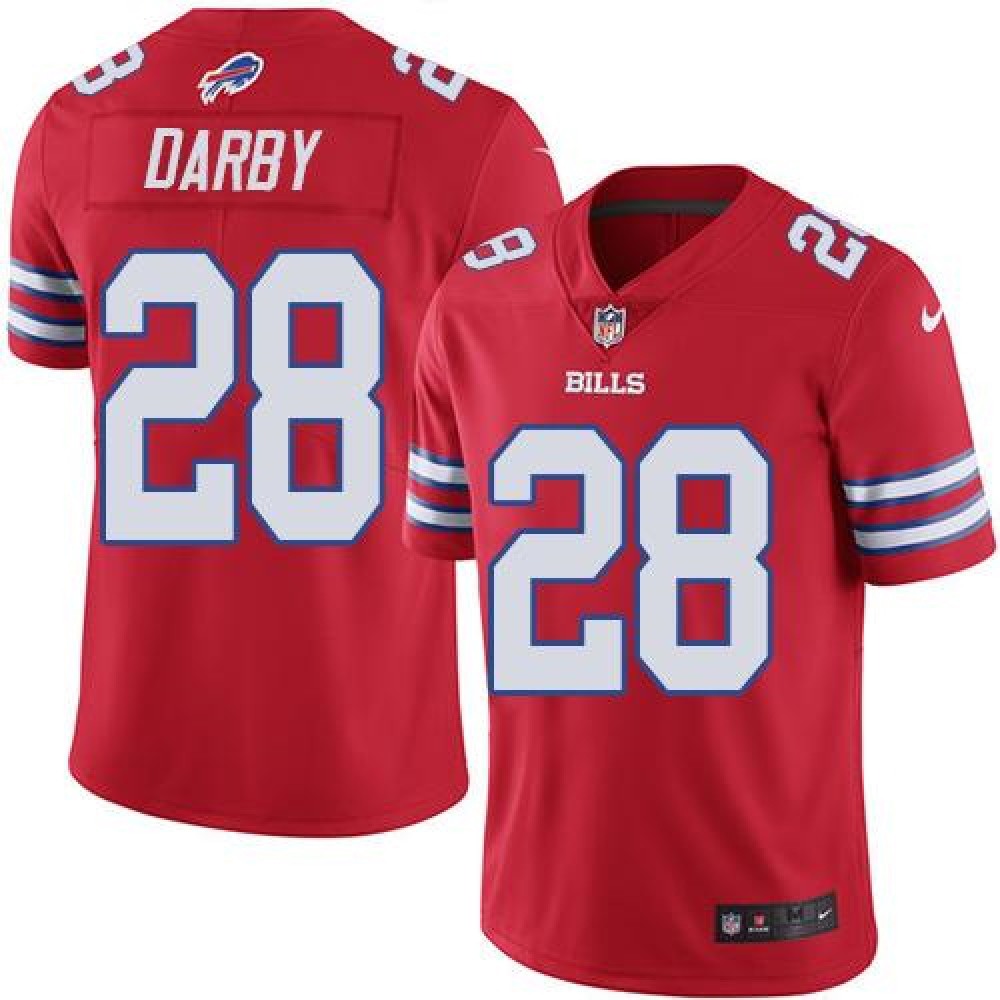 Nike Bills #28 Ronald Darby Red Youth Stitched NFL Limited Rush Jersey Nike Bills #28 Ronald Darby Red Youth Stitched NFL Limited Rush Jersey