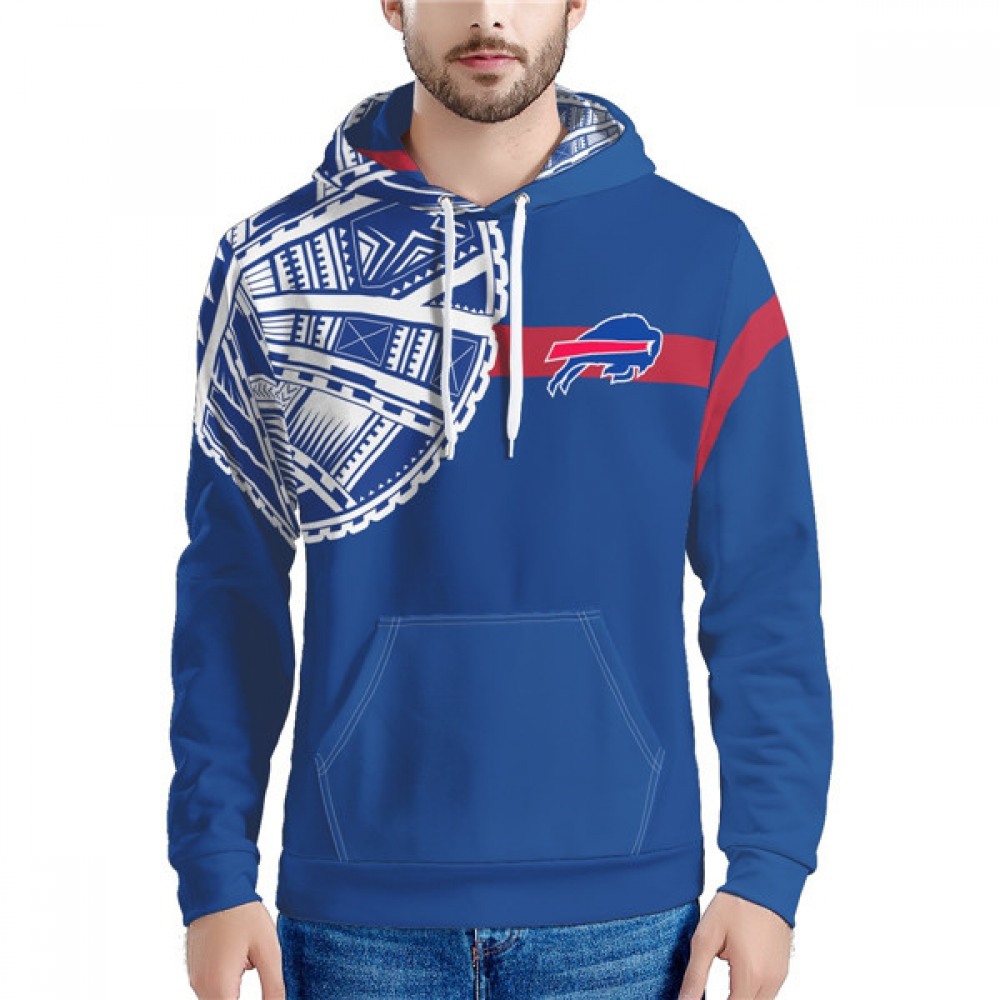 Men's Buffalo Bills Blue Hoodie Men's Buffalo Bills Blue Hoodie