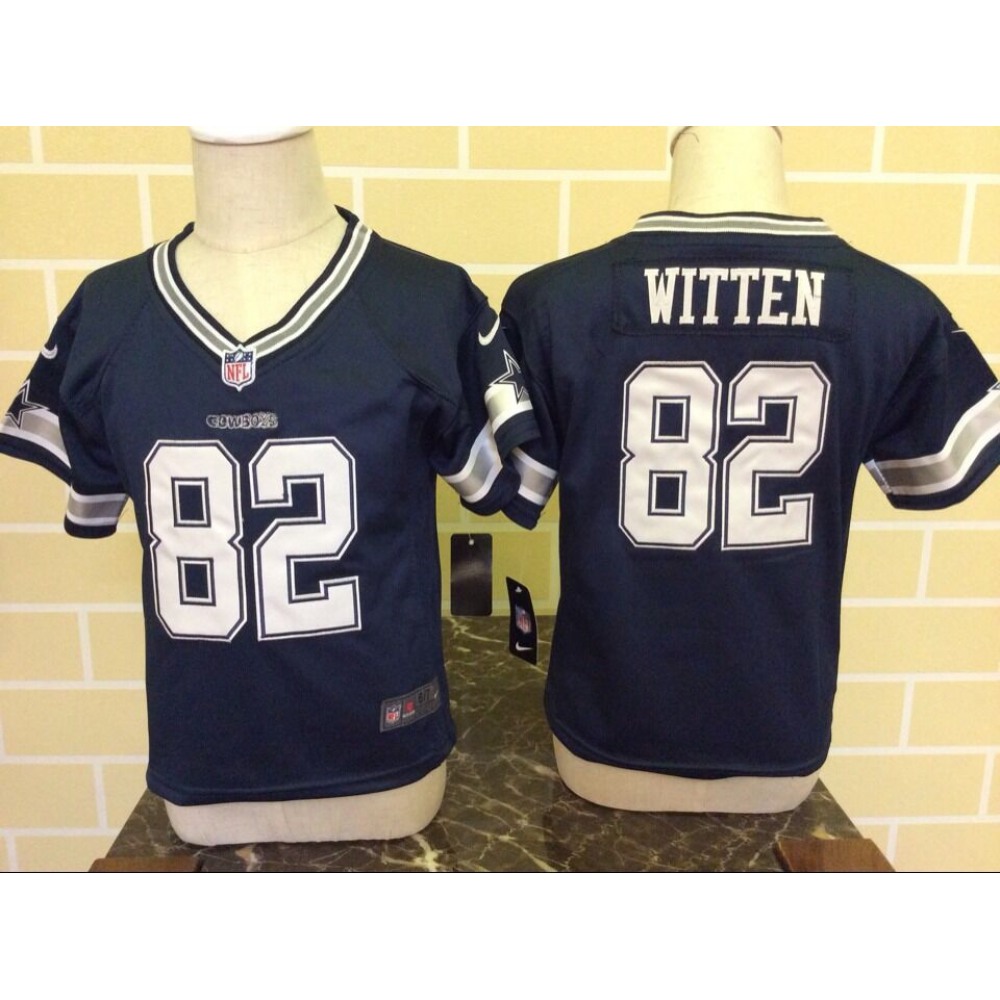 Toddler Nike Dallas Cowboys #82 Jason Witten Blue Stitched NFL Jersey