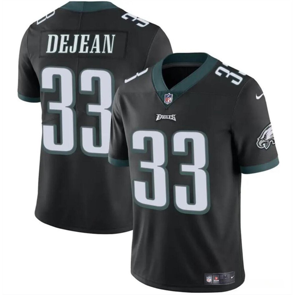 Youth Philadelphia Eagles #33 Cooper DeJean Black 2024 Draft Vapor Untouchable Limited Stitched Football Jersey Youth Philadelphia Eagles #33 Cooper DeJean Black 2024 Draft Vapor Untouchable Limited Stitched Football Jersey