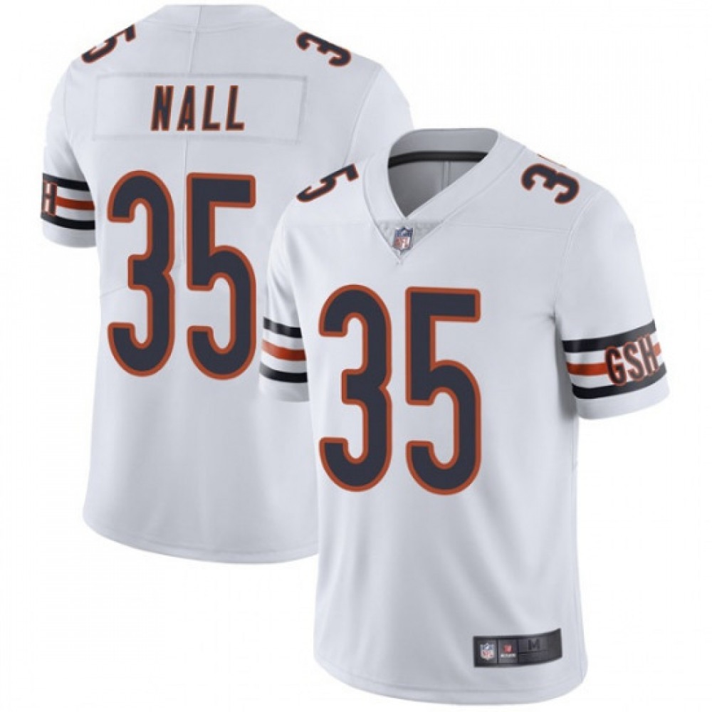 Men's Chicago Bears #35 Ryan Nall White Vapor untouchable Limited Stitched Jersey Men's Chicago Bears #35 Ryan Nall White Vapor untouchable Limited Stitched Jersey