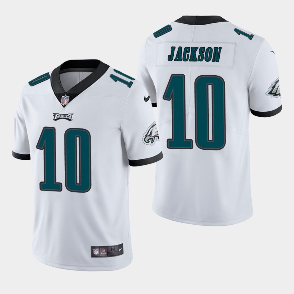 Men's Philadelphia Eagles #10 DeSean Jackson White Vapor Untouchable Limited Stitched Jersey Men's Philadelphia Eagles #10 DeSean Jackson White Vapor Untouchable Limited Stitched Jersey