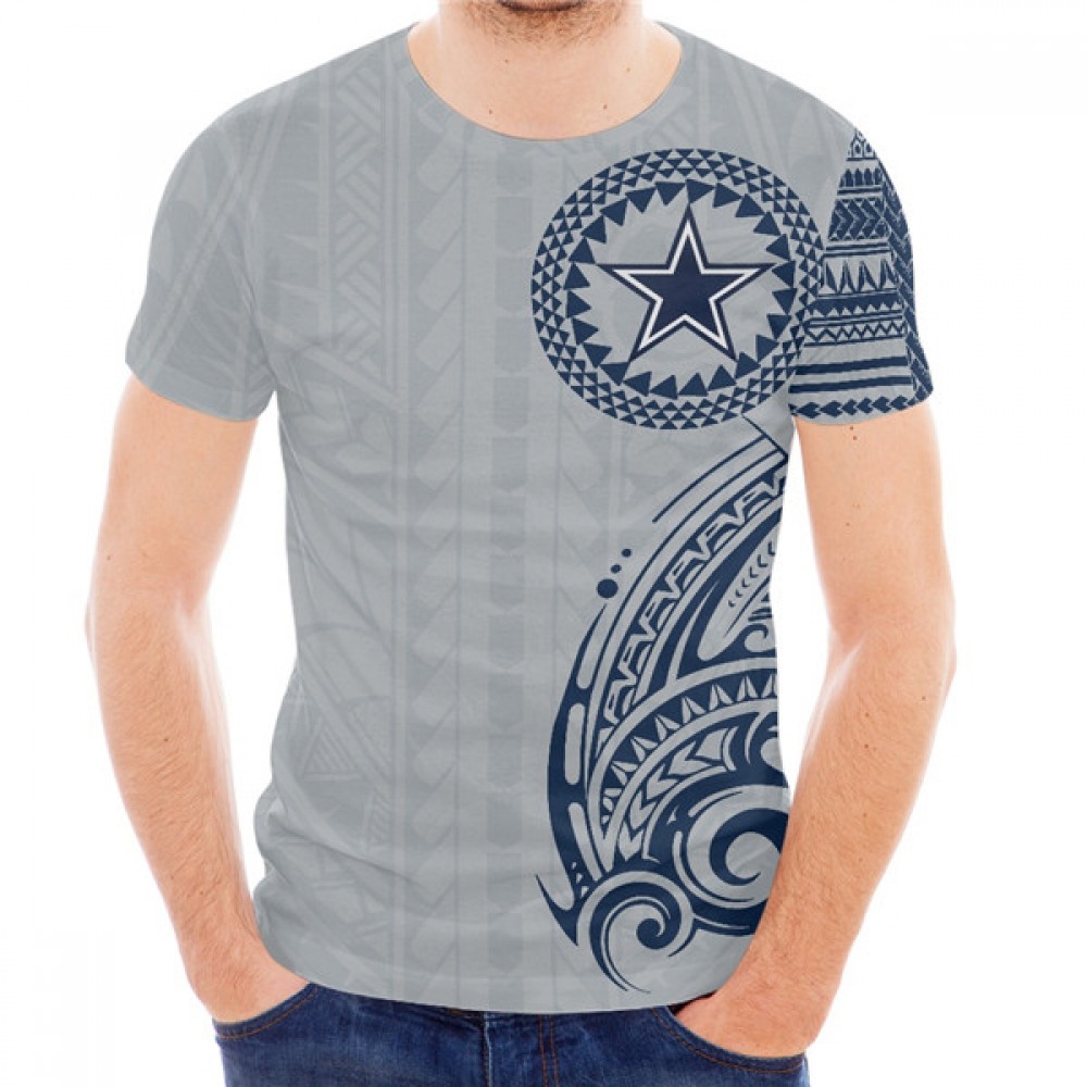 Men's Dallas Cowboys Grey T-Shirt Men's Dallas Cowboys Grey T-Shirt