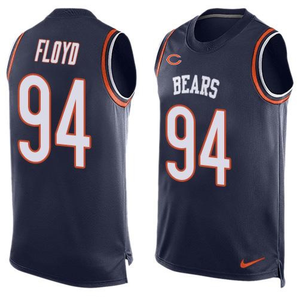 Nike Bears #94 Leonard Floyd Navy Blue Team Color Men's Stitched NFL Limited Tank Top Jersey Nike Bears #94 Leonard Floyd Navy Blue Team Color Men's Stitched NFL Limited Tank Top Jersey