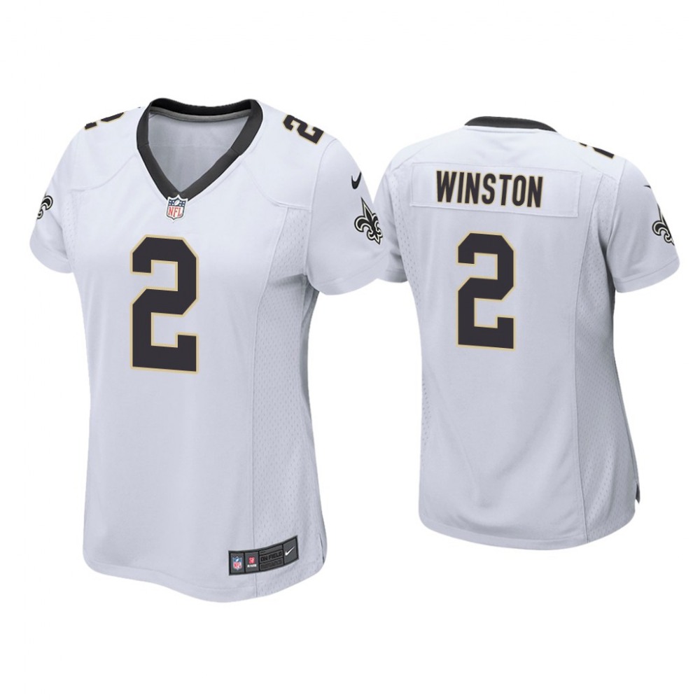 Women's New Orleans Saints #2 Jameis Winston White Vapor Untouchable Limited Stitched Jersey(Run Small) Women's New Orleans Saints #2 Jameis Winston White Vapor Untouchable Limited Stitched Jersey(Run Small)