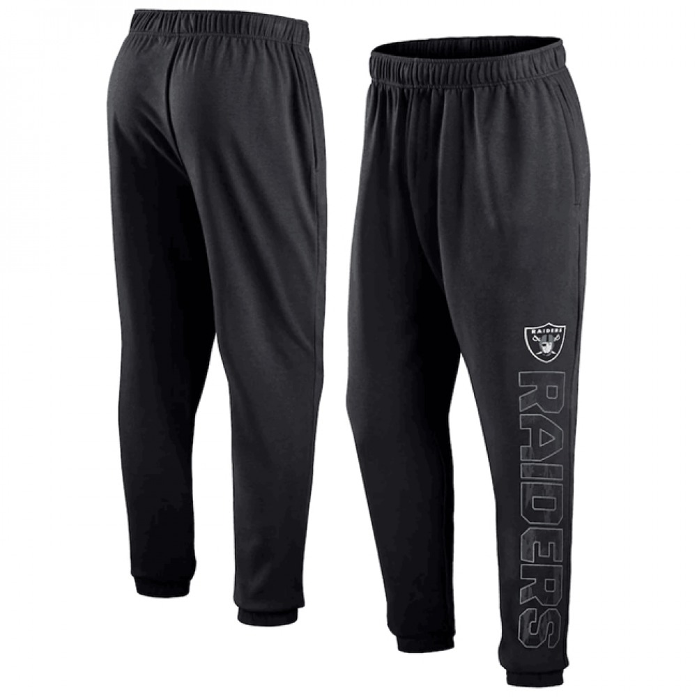 Men's Las Vegas Raiders Black From Tracking Sweatpants Men's Las Vegas Raiders Black From Tracking Sweatpants
